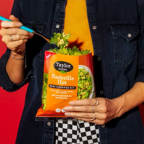Taylor Farms Nashville Hot Mini Salad Kit, 4.3 oz, Fresh thumbnail 3