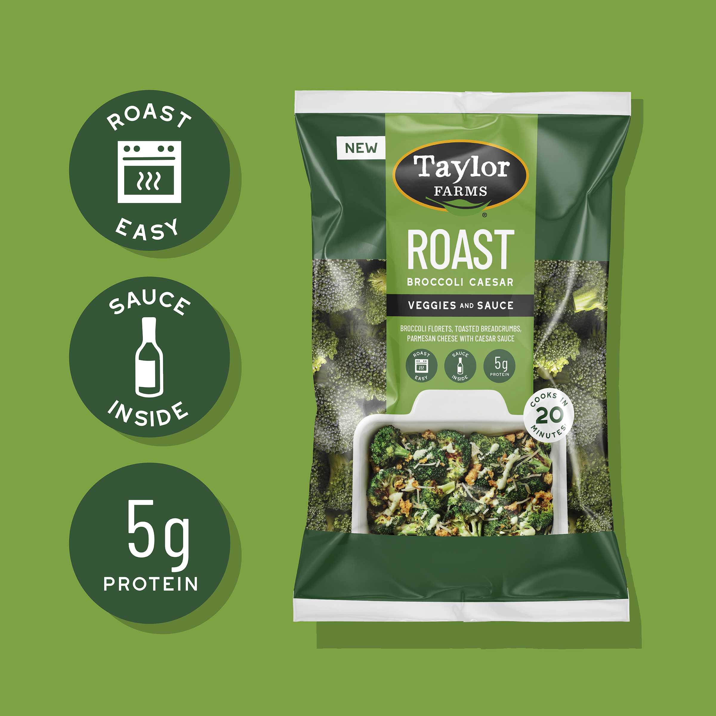 Taylor Farms Roast Brocolli Caesar thumbnail 2