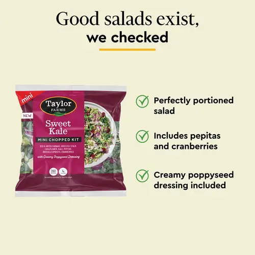 Taylor Farms Sweet Kale Mini Chopped Salad Kit thumbnail 4