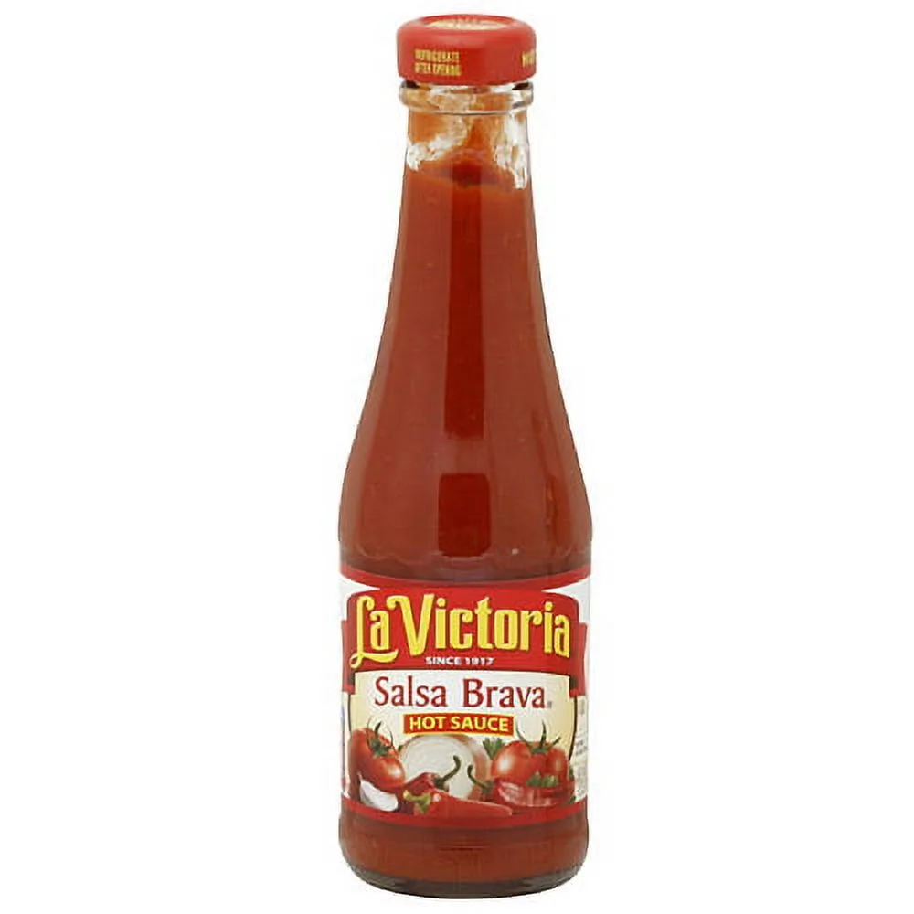 La Victoria Salsa Brava Hot Sauce, 12 oz (Pack of 12)