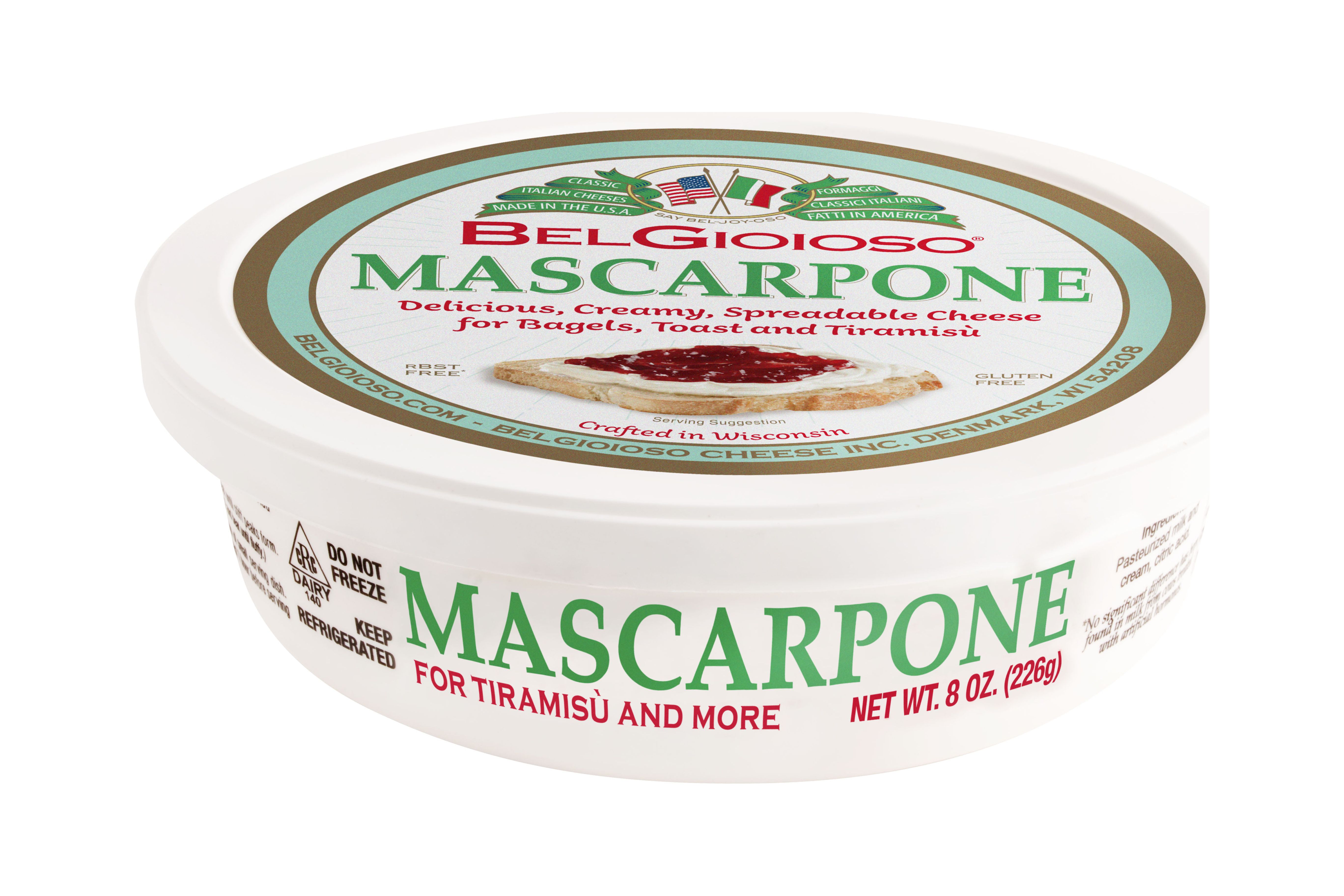 BelGioioso Mascarpone Cheese, Specialty Spreadable Cheese, 8 oz Refrigerated Plastic Cup thumbnail 2