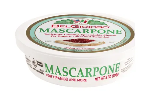 BelGioioso Mascarpone Cheese, Specialty Spreadable Cheese, 8 oz Refrigerated Plastic Cup thumbnail 2