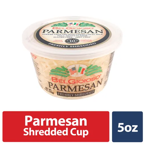 BelGioioso Freshly Shredded Parmesan Cheese, 5 oz Refrigerated Plastic Cup thumbnail 2