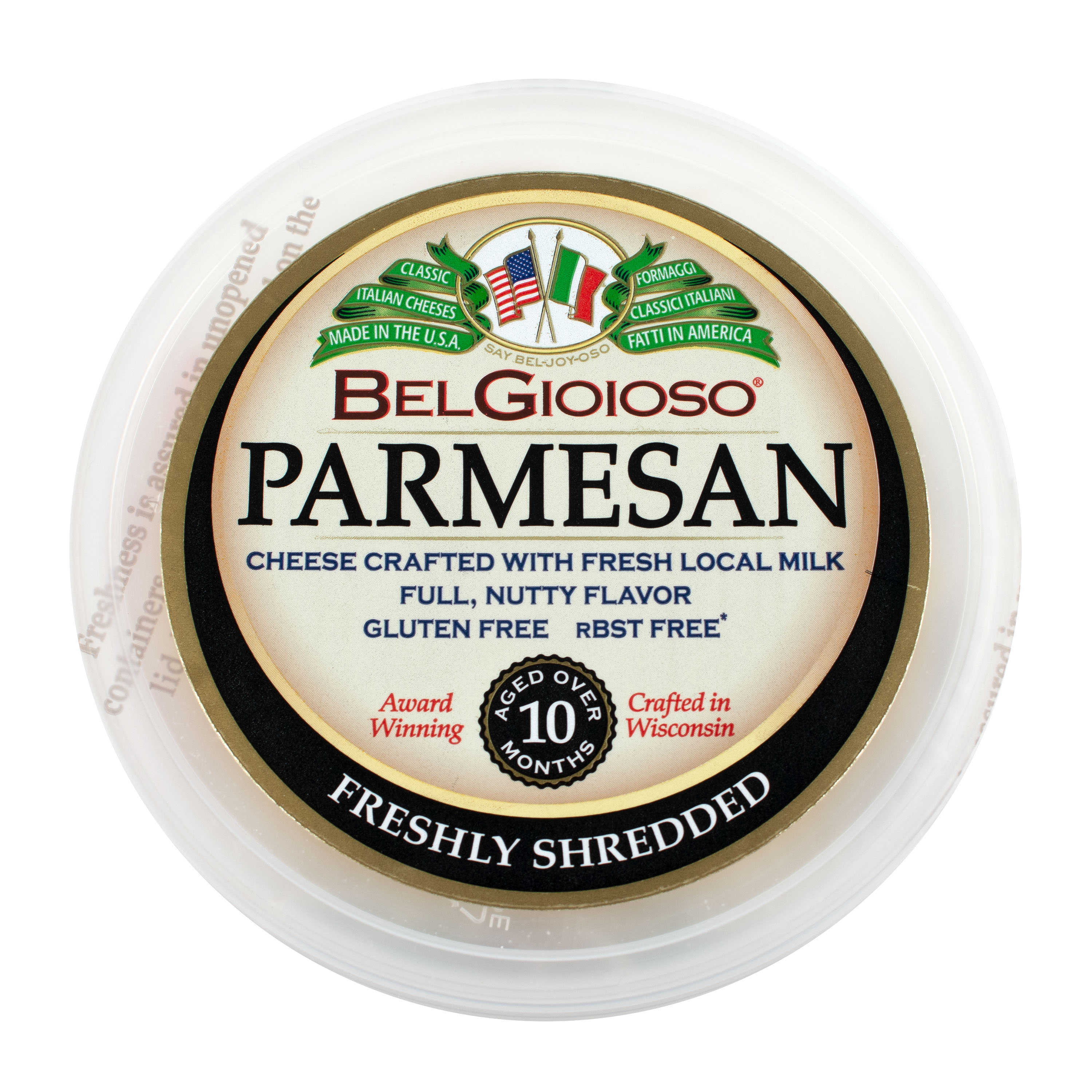 BelGioioso Freshly Shredded Parmesan Cheese, 5 oz Refrigerated Plastic Cup thumbnail 4