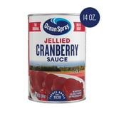 Ocean SprayÂ® Jellied Cranberry Sauce, Canned Side Dish, 14 oz Can