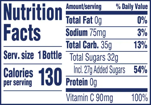 Ocean SprayÂ® Cran-GrapeÂ® Juice Drinks, 10 fl oz Bottles, 12 Count thumbnail 4