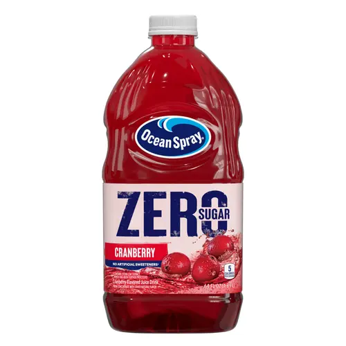 Ocean SprayÂ® ZERO Sugar Cranberry Juice Drink, 64 fl oz Bottle thumbnail 2