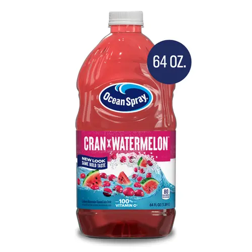 Ocean SprayÂ® Cran-Watermelonâ„¢ Cranberry Watermelon Juice Drink, 64 fl oz Bottle
