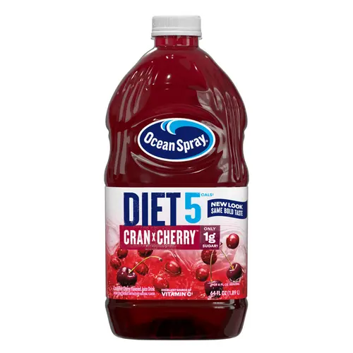 Ocean SprayÂ® Diet Cran-CherryÂ® Cranberry Cherry Juice Drink, 64 fl oz Bottle thumbnail 2