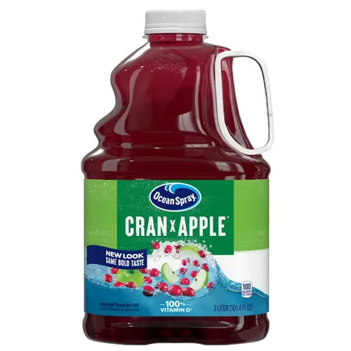 Ocean SprayÂ® Cran-Appleâ„¢ Cranberry Apple Juice Drink, 101.4 fl oz Bottle thumbnail 2