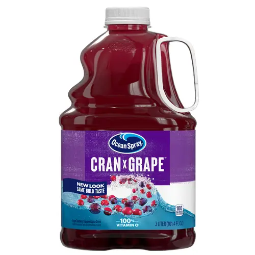 Ocean SprayÂ® Cran-GrapeÂ® Cranberry Grape Juice Drink, 101.4 fl oz Bottle thumbnail 2