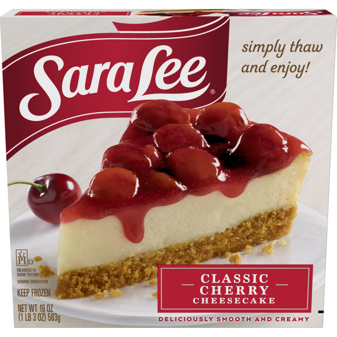 Sara LeeÂ® Classic Style Cheesecake Cherry thumbnail 2