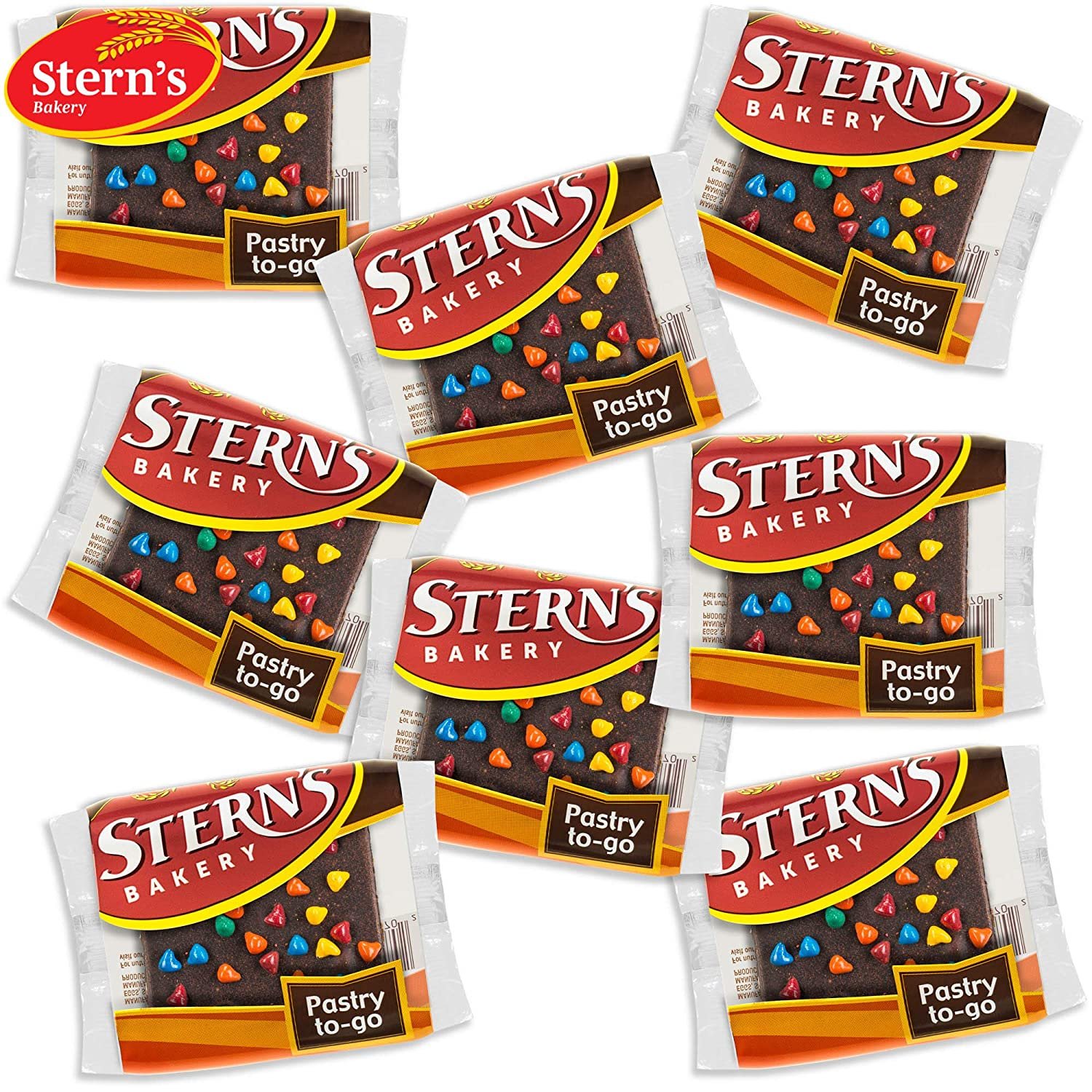 Brownie Bites Snack Cakes | 8 Cookies Individually Wrapped | Coffee Snacks | Holiday, Birthday Party, Kids & Adults | Cosmic