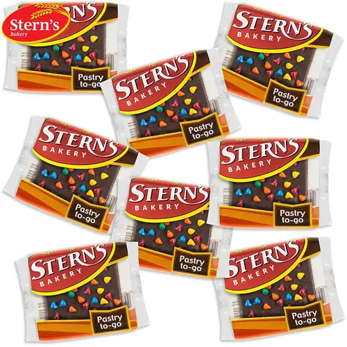 Brownie Bites Snack Cakes | 8 Cookies Individually Wrapped | Coffee Snacks | Holiday, Birthday Party, Kids & Adults | Cosmic