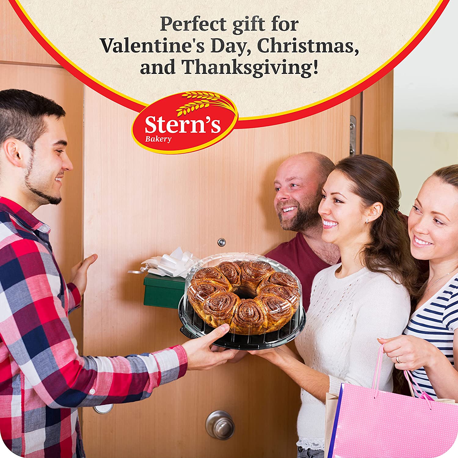 Cinnamon Babka Cake | Fresh & Delicious Coffee Cake | Traditional Babka Bread | Holiday Gourmet Cookie Gift | Christmas Vale thumbnail 4