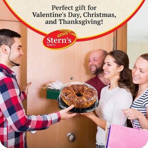 Cinnamon Babka Cake | Fresh & Delicious Coffee Cake | Traditional Babka Bread | Holiday Gourmet Cookie Gift | Christmas Vale thumbnail 4