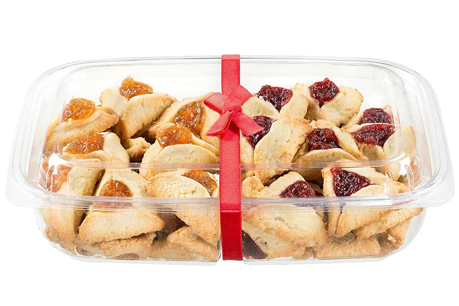 Purim Cookies Filled with Raspberry and Apricot Filling | Hamentaschen Cookie Gift | Shalach Manot -Purim Gifts Idea | Dairy &am