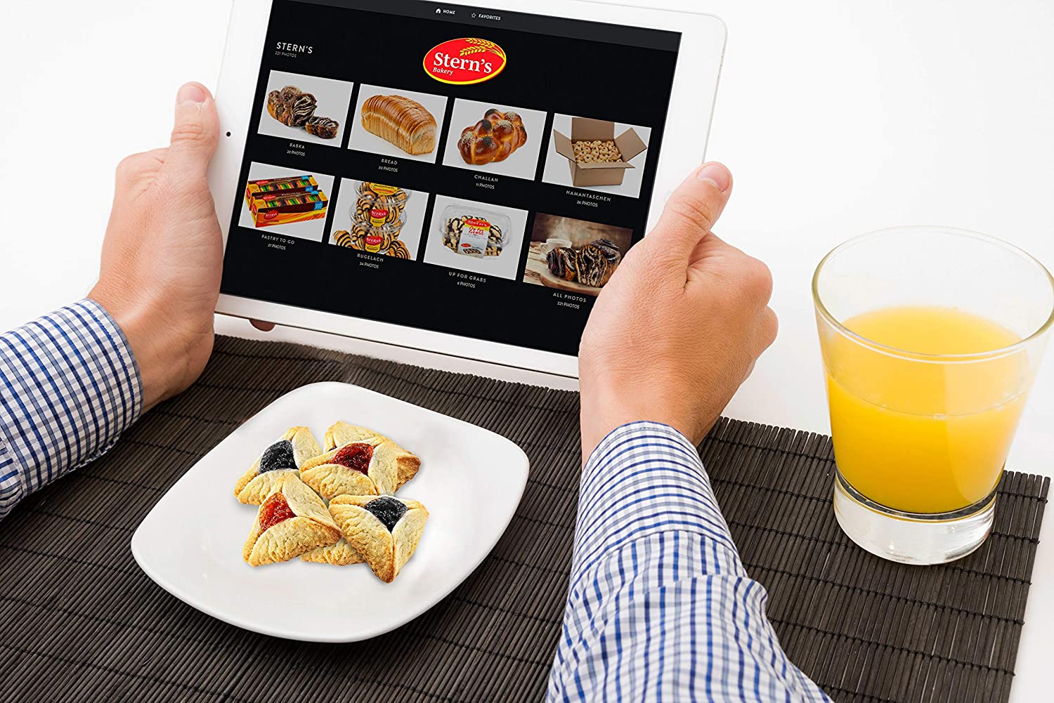 Hamentashen Cookies | Purim Cookies | Shortbread Cookies Gift Basket | 12 Individually Wrapped Hamentaschen 3 Flavors Raspberry, thumbnail 4