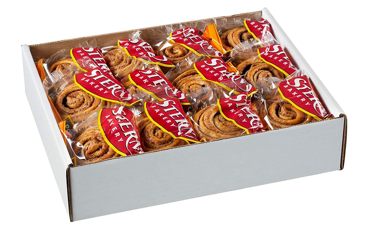 Cinnamon Buns Breakfast Pastry | 18 Cookies Individually Wrapped | Cinnamon Rolls Snack Cakes | Coffee Snacks | On the Go Snacks