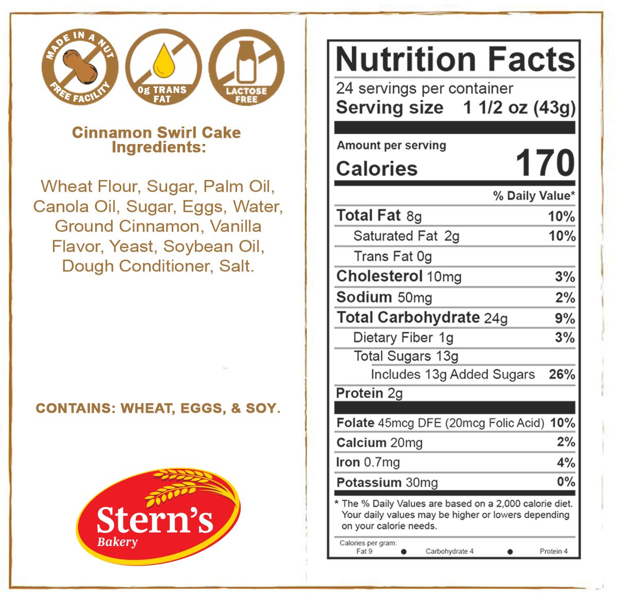 Cinnamon Buns Breakfast Pastry | 18 Cookies Individually Wrapped | Cinnamon Rolls Snack Cakes | Coffee Snacks | On the Go Snacks thumbnail 2