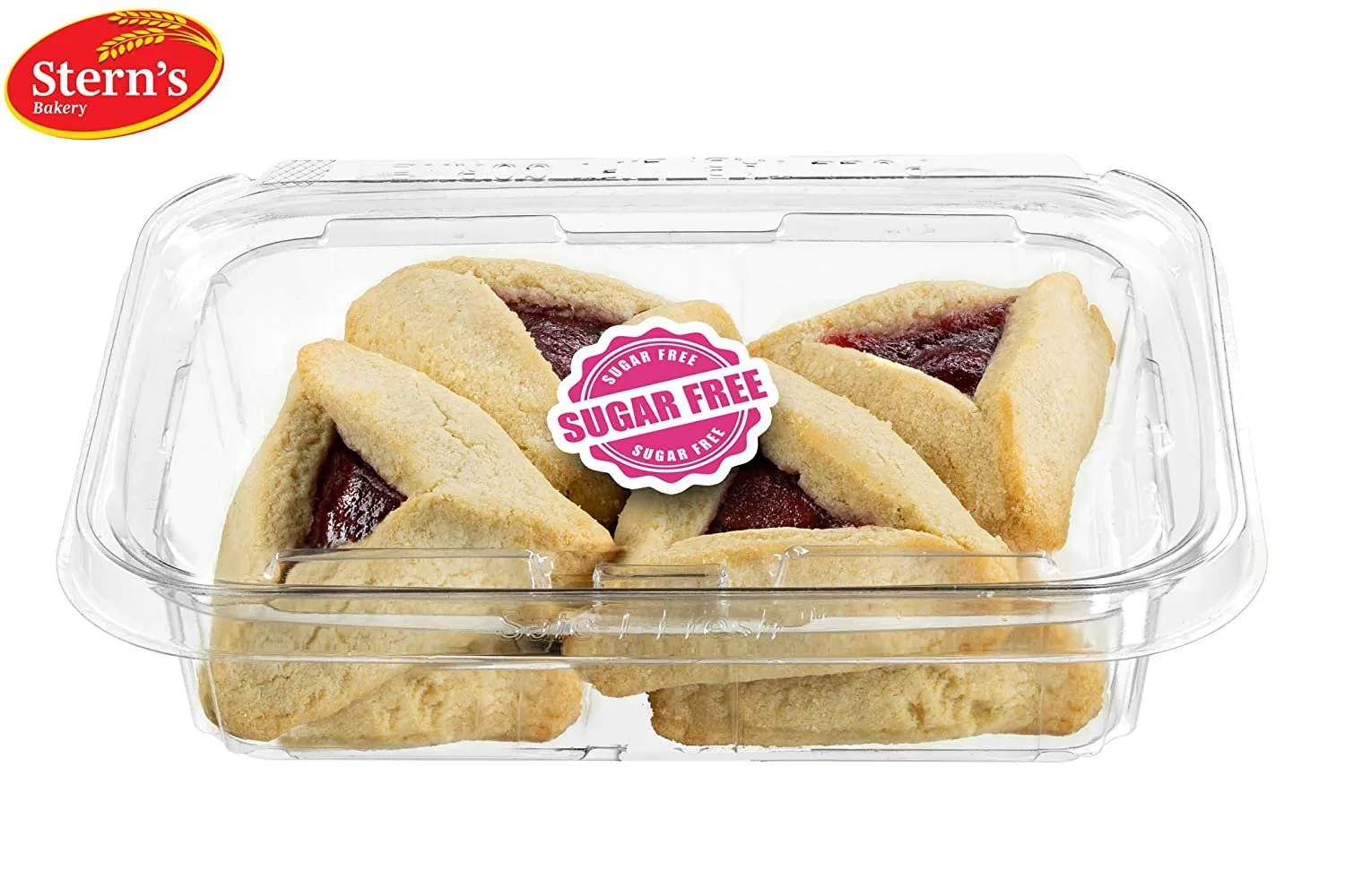 Low Carb Sugar Free Cookies | Diabetic Cookies for Adults | Hamentaschen Cookies | Sugar Free Cookies with Strawberry Filling | 