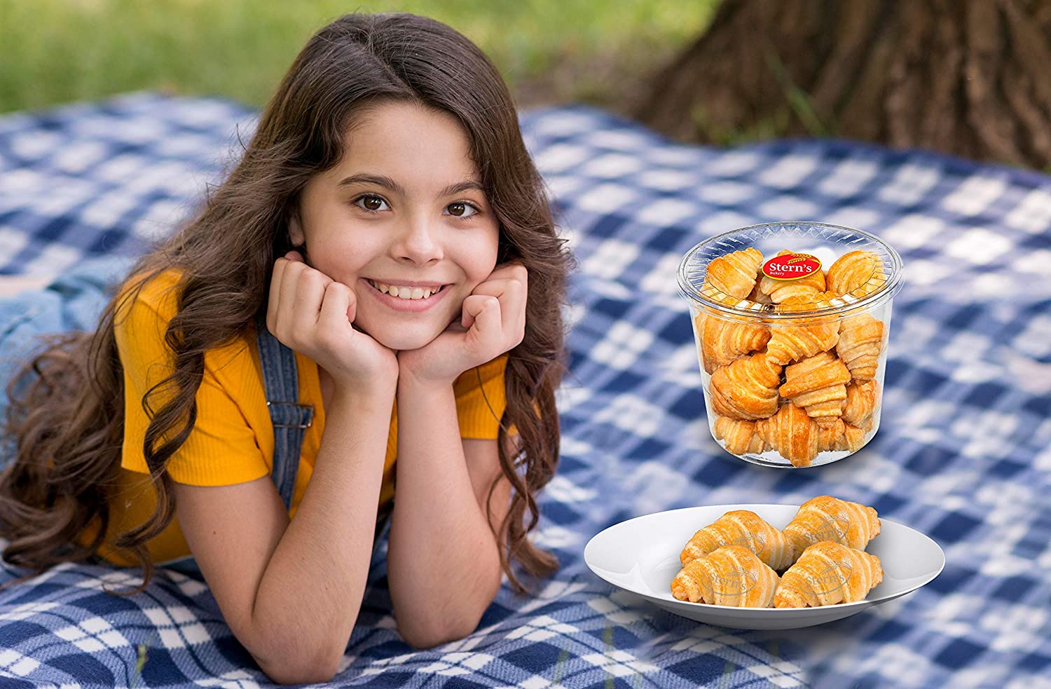 Vanilla Croissants | Vanilla Buns | Breakfast Pastry | Approx 20 Rugelach Pastries Vanilla Croissants | No Coloring Added | Dair thumbnail 3