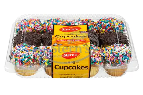 Birthday Snack | Cup Cakes | Snack Cakes | Birthday Cakes | Dairy, Nut & Soy Free | 12 Mini Cupcakes Per Pack | 10 oz â€“ Ster