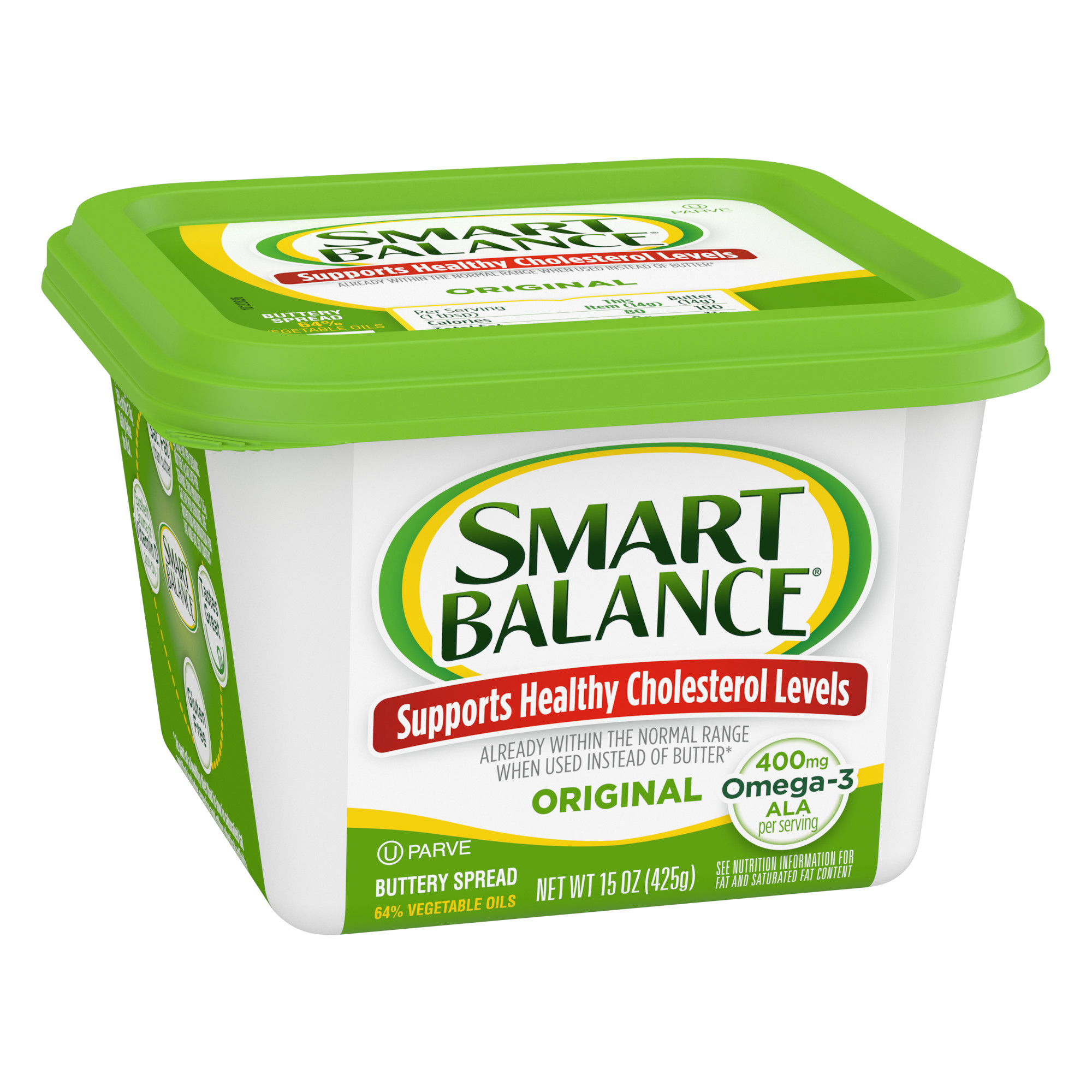 Smart Balance Original Buttery Spread, 15 oz Tub thumbnail 2