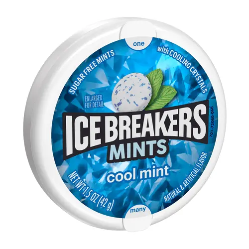 Ice Breakers Cool Mint Sugar Free Mints, Tin 1.5 oz thumbnail 2