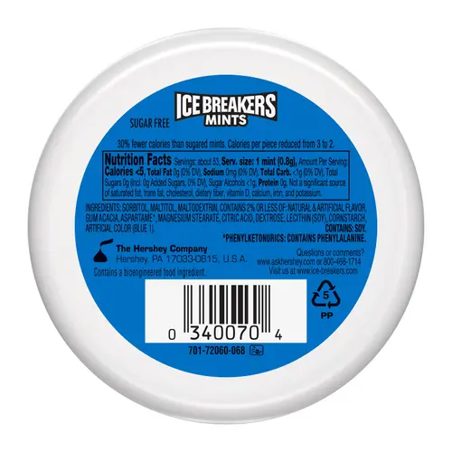 Ice Breakers Cool Mint Sugar Free Mints, Tin 1.5 oz thumbnail 3
