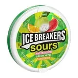 Ice Breakers Sours Assorted Fruit Flavored Sugar Free Mints, Tin 1.5 oz thumbnail 2