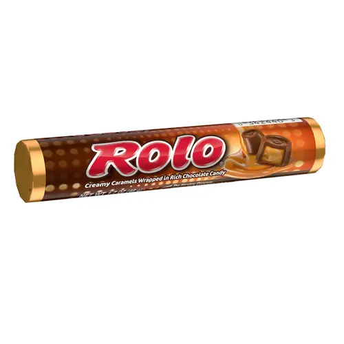 Rolo Rich Chocolate Caramels Candy, Roll 1.7 oz thumbnail 2