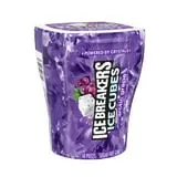 Ice Breakers Ice Cubes Arctic Grape Sugar Free Chewing Gum, Bottle 3.24 oz, 40 Pieces thumbnail 2