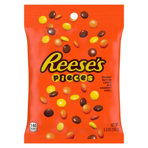 Reese's Pieces Peanut Butter In a Crunchy Shell Candy, Bag 5.3 oz thumbnail 2