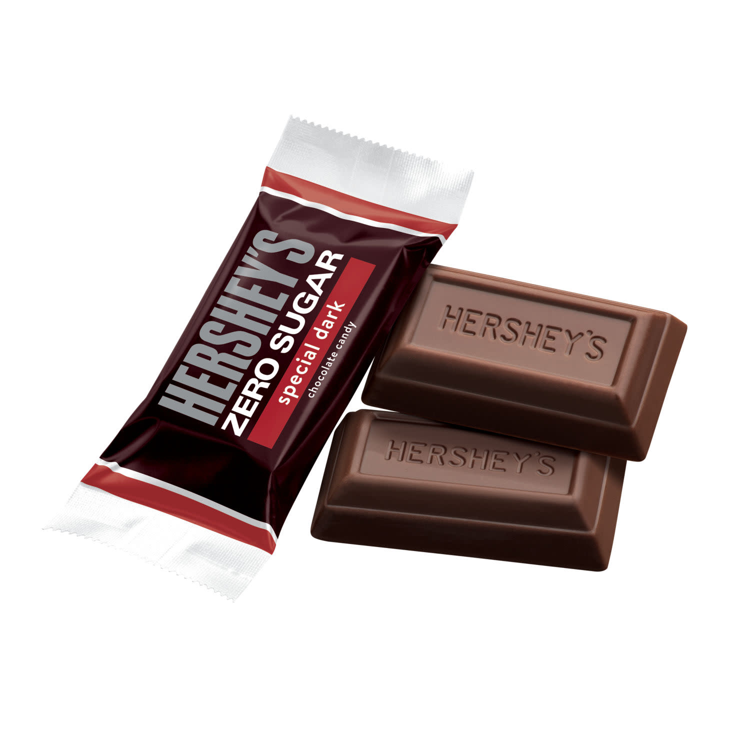 Hershey's Special Dark Zero Sugar Chocolate Candy, Bag 3 oz thumbnail 4