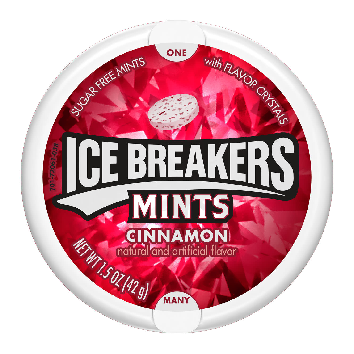 Ice Breakers Cinnamon Sugar Free Mints, Tins 1.5 oz, 8 Count thumbnail 4