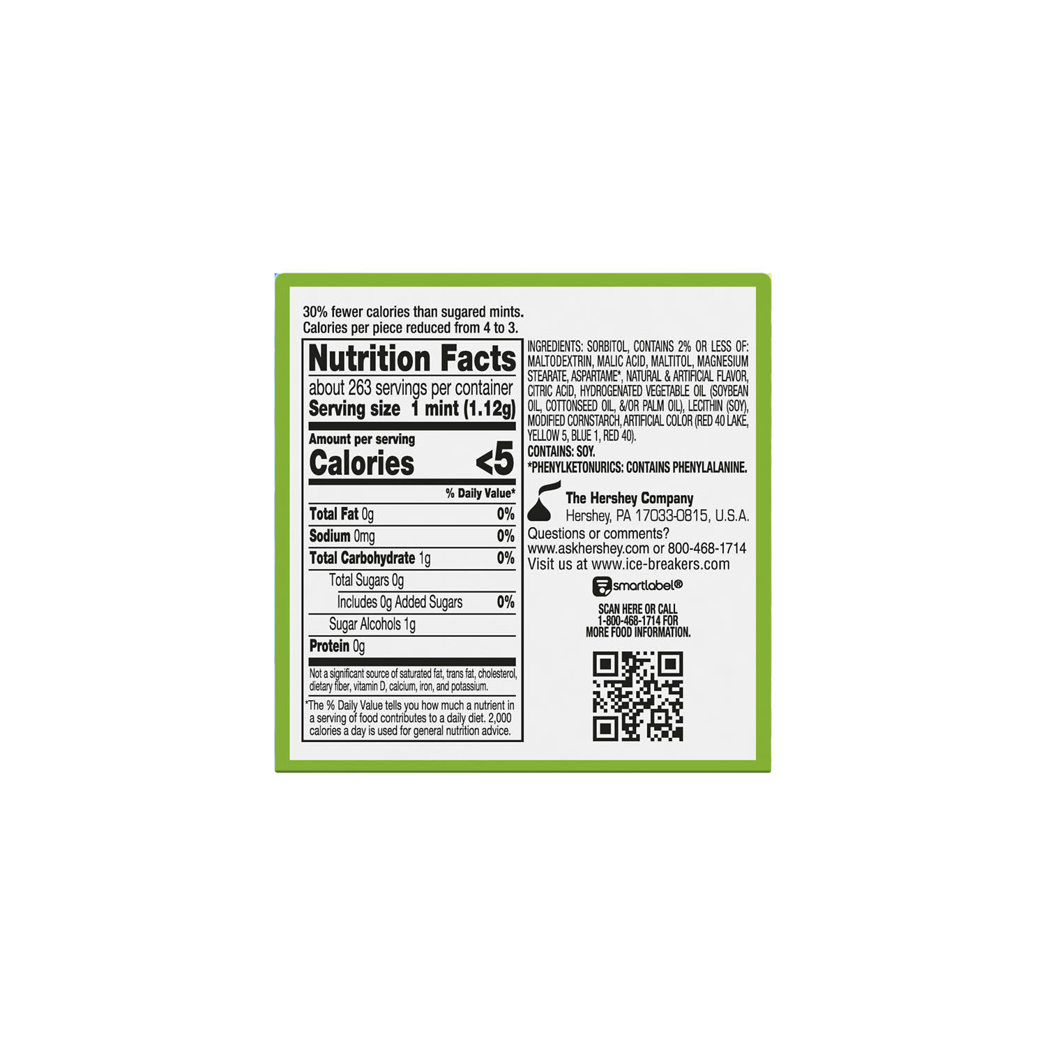 Ice Breakers Duo Fruit Plus Cool Watermelon Sugar Free Mints, Tins 1.3 oz, 8 Count thumbnail 3