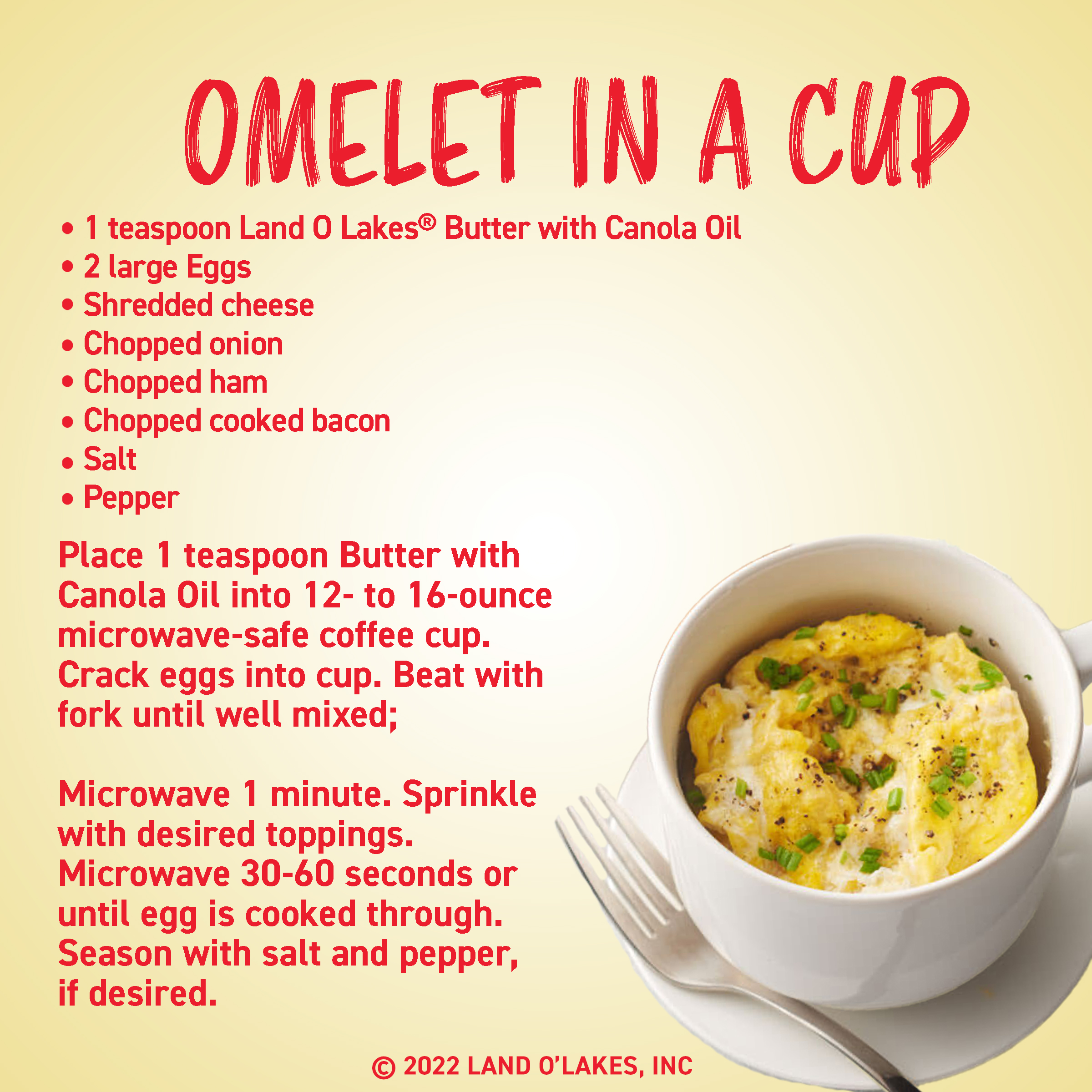 Land O Lakes Butter with Canola Oil, 8 oz Tub thumbnail 4