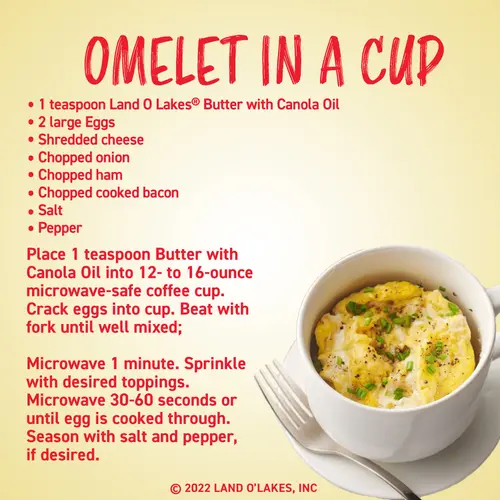 Land O Lakes Butter with Canola Oil, 8 oz Tub thumbnail 4