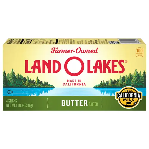 Land O Lakes Salted Stick Butter, 16 oz, 4 Sticks
