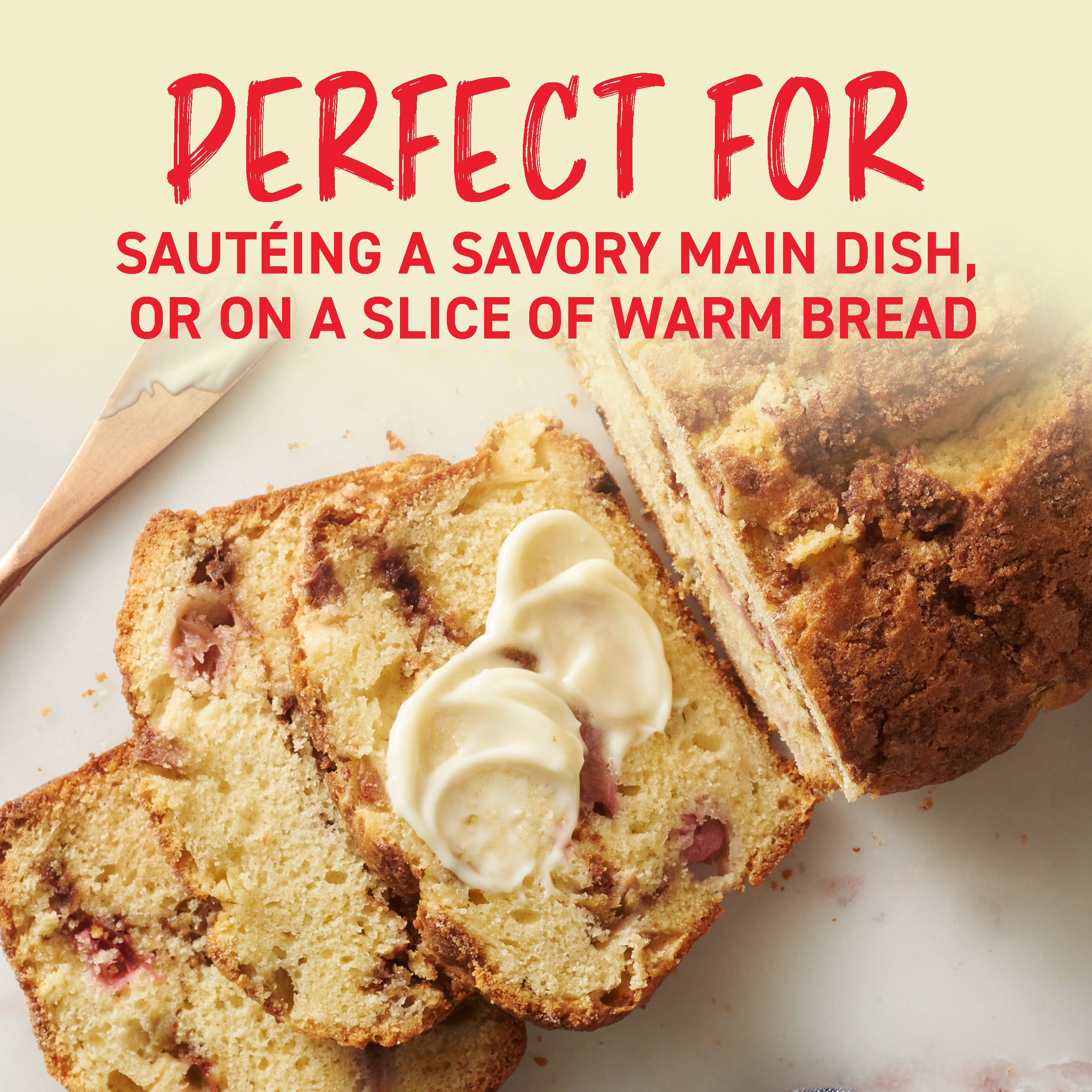 Land O Lakes Butter with Olive Oil and Sea Salt, Spreadable, 7 oz Tub thumbnail 3