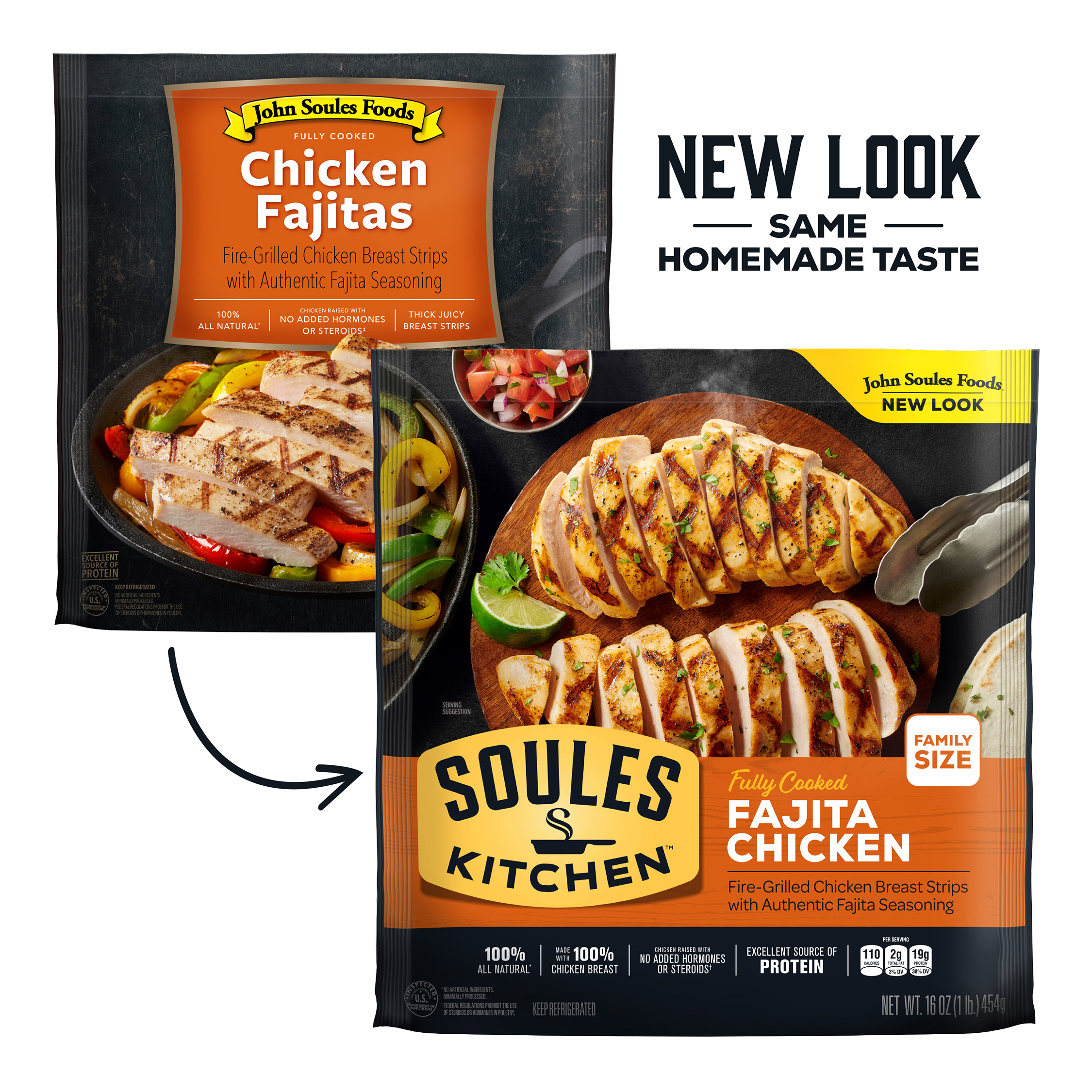 Soules Kitchen Fajita Chicken, Refrigerated, 16oz, 18g Protein per 3oz Serving Size thumbnail 3