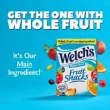 Welch's, Made With Real Fruit Fruit Snacks, Berries N Cherries, .8 oz, 10 Count thumbnail 4
