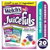 Welch's, Juicefuls Fruit Snacks, Berry Blast and Island Splash, 1 oz, 20 Count