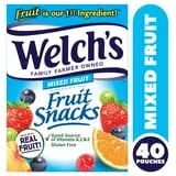 Welch's Fruit Snacks, Mixed Fruit, 0.8 oz, 40 Count
