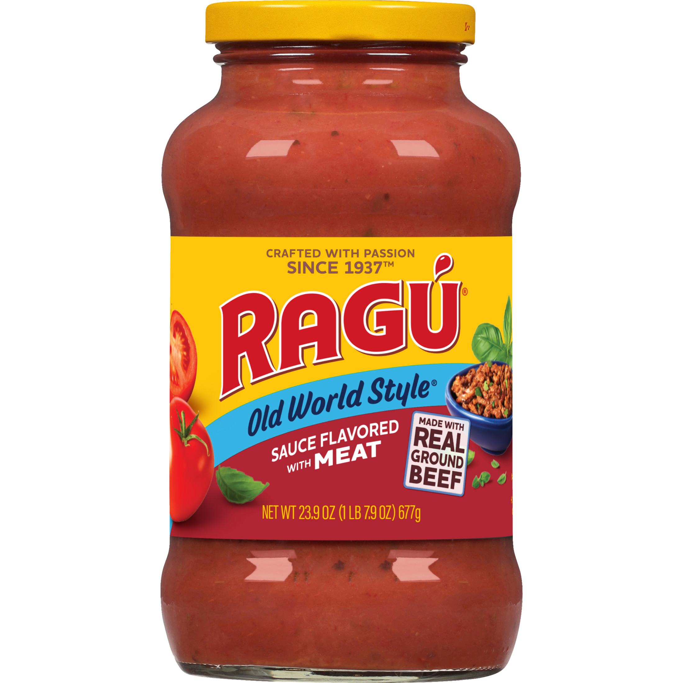 Ragu Old World Style Meat-Flavored Pasta Sauce, 24 oz thumbnail 2