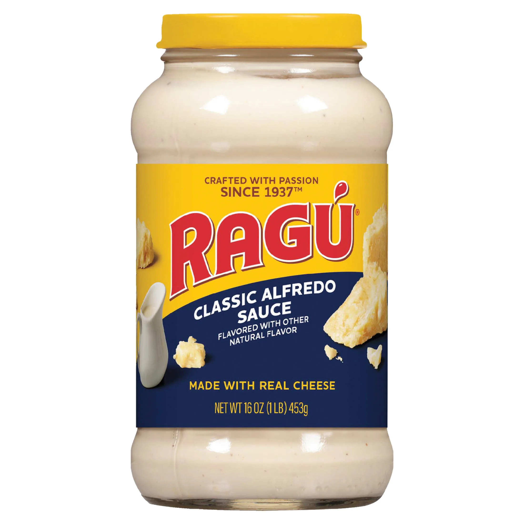 Ragu Classic Alfredo Pasta Sauce, Made with Real Cheese, 16 oz
