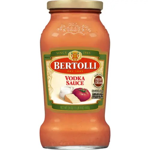 Bertolli Pasta Vodka Sauce, Rose Spaghetti Sauce, 24 oz