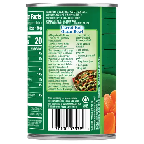 Libby's Sliced Carrots, 14.5 oz. thumbnail 2