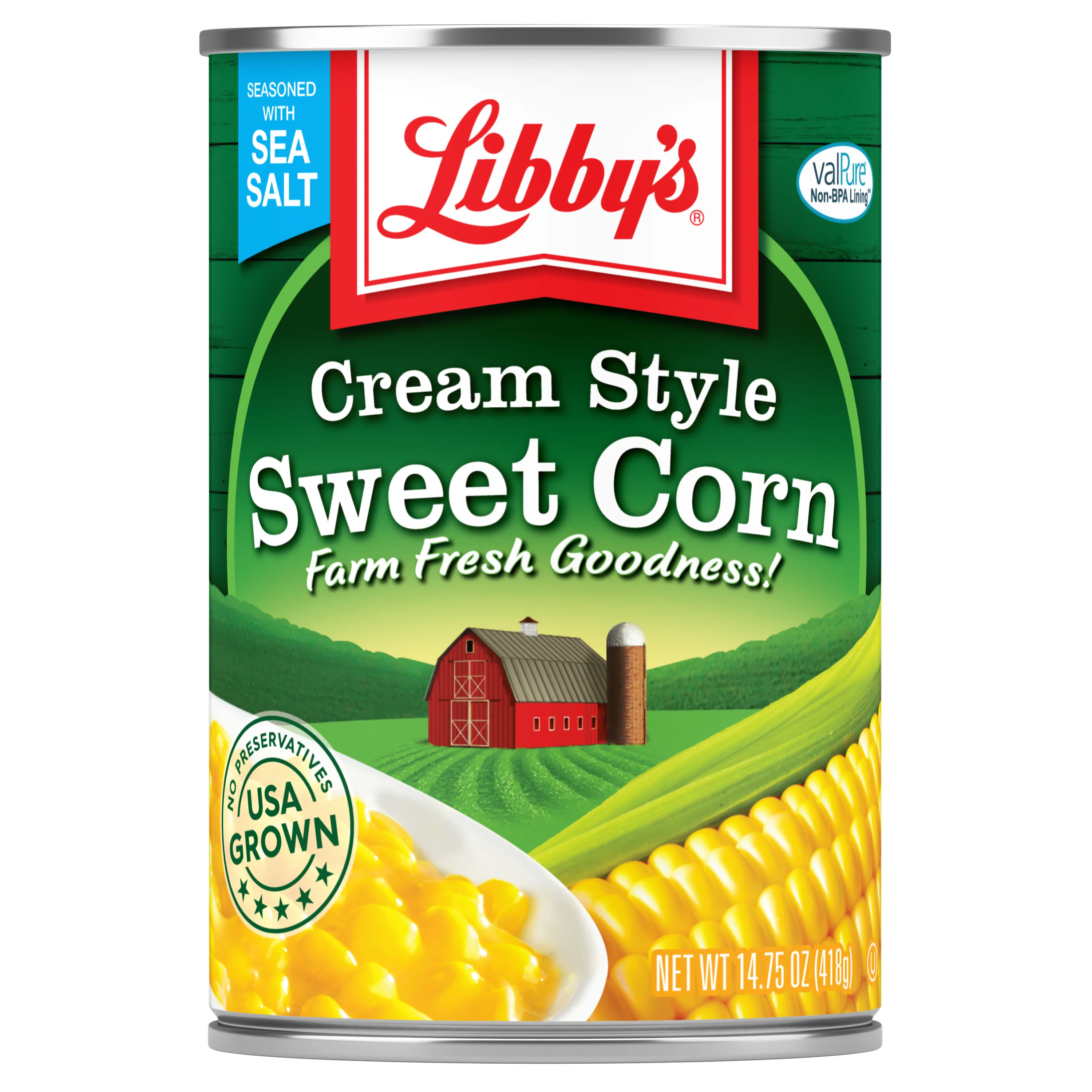 Libby's Â® Cream Style Sweet Corn 14.75 oz. Can